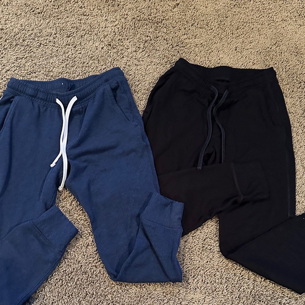 American Eagle Outfitters Kids Navy and Black Joggers